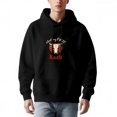 thumbnail image 2 of Men's Loose Fit Hoodie with Pockets - ' Not my First Rodeo ' Graphic Design Relaxed Long Sleeve Pullover Sweatshirt, 2 of 7