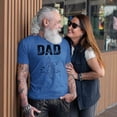 thumbnail image 3 of Customizaholic Personalized Dad T-Shirt – The Man The Myth The Legend – Custom Name Fist Bump Shirt for Father’s Day or Birthday, 3 of 9