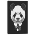 thumbnail image 2 of Funny Panda in Suit and Tie - Animal Canvas Art Print, 2 of 3