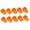 Orange, variant on 10 Pack Crutch Tips 19mm Walking Cane End Cap Foot Bottom Rubber Pads Feet Cover Thickened Heavy Duty Metal Inside Non-Slip Replacement For All Terrain Walker Stick Canes Crutches