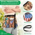 thumbnail image 6 of Cowboy American Flag Cow Waist Apron Adjustable Server Half Apron Kitchen Cooking with 3 Pockets for Men Women, 6 of 7