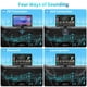 thumbnail image 5 of visualización portátil Apple Carplay para coche, 9 pulgadas, inalámbrica, Apple Carplay y Android Auto, cámara de salpicadero 4K, cámara de respaldo 1080p, DVR, receptores de audio de coche,, 5 of 5