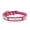 Rose Red, variant on Custom Bling Rhinestone Dog Collar – Soft PU Leather, 5-Hole Adjustable, Laser Engraved, Fit Small Medium Large Dogs XS-L (XS, Red)