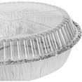 thumbnail image 6 of VeZee Disposable 9" Round Aluminum Foil Pans with Board Lids - Ideal for Delis, Restaurants, Food Trucks, and Baking Cakes-500CT, 6 of 6
