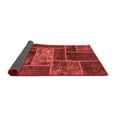 thumbnail image 2 of Ahgly Company Indoor Rectangle Patchwork Red Transitional Area Rugs, 4' x 6', 2 of 4
