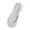 White, variant on Low Cut Liner Toe Topper Half Open Heel With Transparent Elastic Band For Women On Comfort