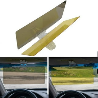 lebogner Curved Sun Visor for Car, Polarized See-Through Clip On