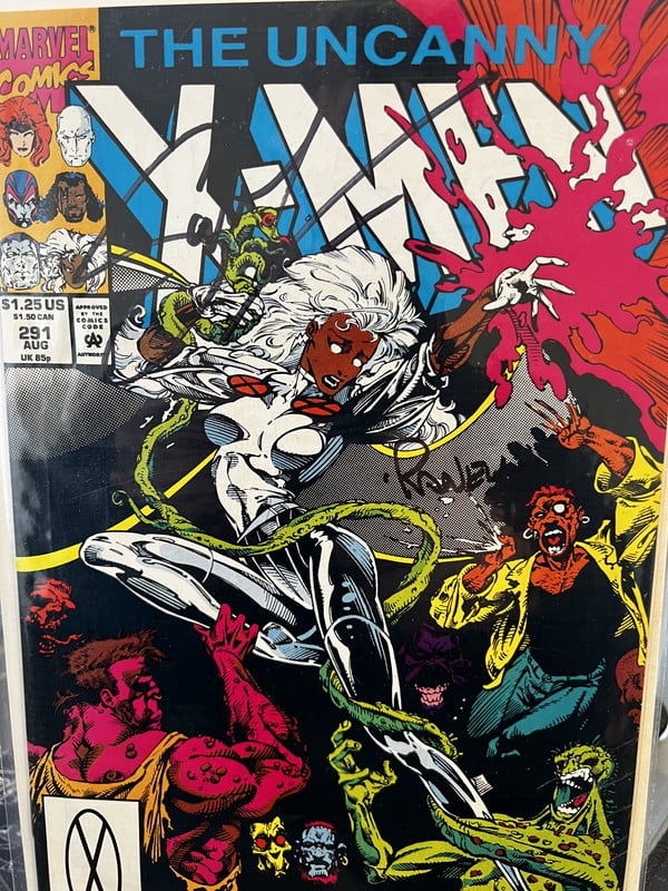 X-Men #291 Signed Scott Lobdell and Tom Raney
