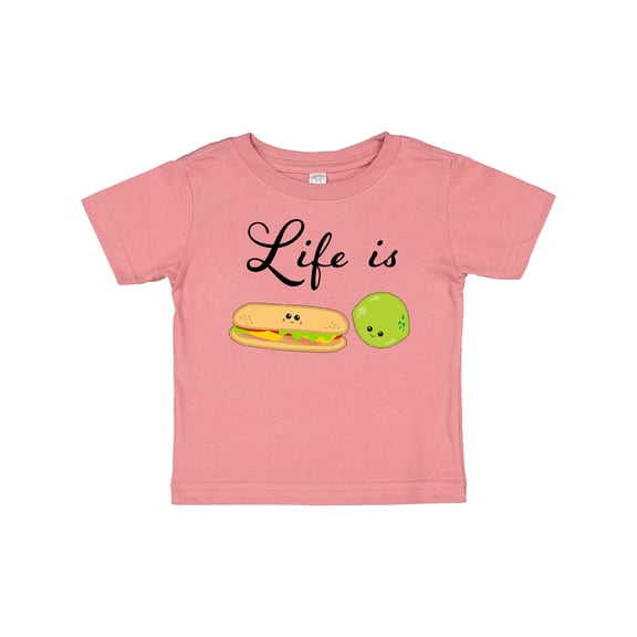 Inktastic Life Is Sublime- Cute Food Pun Boys or Girls Baby T-Shirt