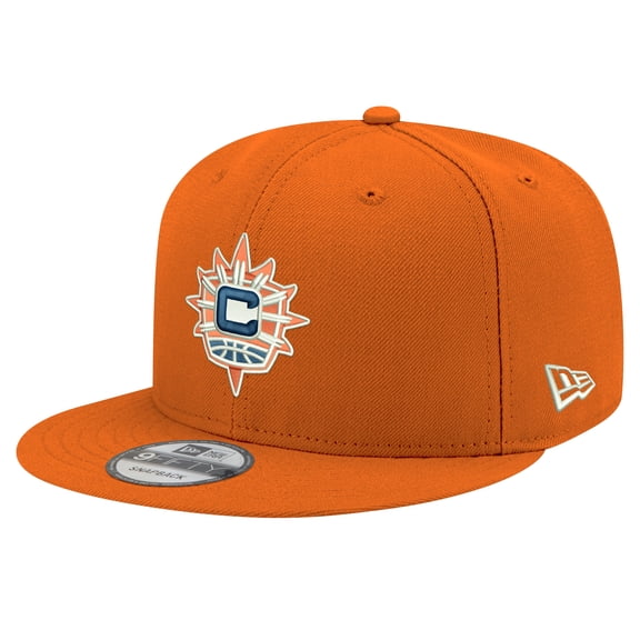 Unisex New Era Orange Connecticut Sun Logo 9FIFTY Snapback Hat
