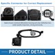 thumbnail image 4 of Cámara de Visión Trasera Unique Bargains para Toyota Tacoma 2.7L 3.5L 2016 2017 Cámara de Asistencia de Estacionamiento Reemplazo 86790-04030/590088/PAC131, 4 of 7