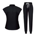 thumbnail image 4 of BELOVING Female Uniform Scrub Set Clothes Nurse Workwear for Pet Shop SPA Cosmetology M, 4 of 10