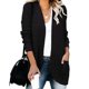 thumbnail image 1 of Cárdigan de otoño e invierno para mujer, estilo europeo y americano, con solapa curva, bolsillo grande, suéter tipo cárdigan, 1 of 6