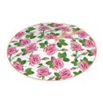 thumbnail image 2 of Balery Rose Flowers Printed Christmas Tree Skirt , Merry Christmas Party Christmas Tree Decoration,Adjustable Tree Skirt-36", 2 of 8