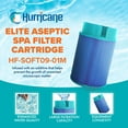 thumbnail image 2 of Hurricane 2 Pack HFSOFT09-01M Elite Aseptic Spa Filter Cartridge Replacement, 2 of 8