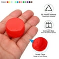thumbnail image 3 of Uxcell 1.2inch Plastic Bottle Caps for Crafts, 100Pcs Bottle Screw Lids, Brown, 3 of 5