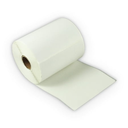 EcoSwift Brand Premium Perforated Direct Thermal Permanent Adhesive Shipping Labels Zebra Compatible 4 in. x 6 in. White 4 x 6 1 Core 18 rolls 250 Labels Per Roll Pack of 4500 labels