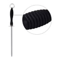 thumbnail image 6 of Kitchen Knife Sharpening Steel, Professional Honing Rod for Butcher & Chef, Stainless Steel Sharpener with Hanging Holes, Diamond Rod for Blade Maintenance (27cm, 1PC), 6 of 6