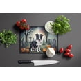 thumbnail image 4 of Border Collie Spooky Halloween Glass Cutting Board Large 12 in x 15 in, 4 of 5
