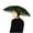 Green, variant on Puntoco Clearance Windproof and Rainproof Fishing Umbrella Hat Head Wearing Umbrella Sunscreen Folding Head Umbrella Hat