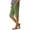 Army Green, variant on Bermuda Shorts For Women Linen Shorts Knee Length Elastic Waist Long Shorts Casual Summer Shorts Petite Capri Pants Dressy Beach Comfy Pull On Shorts With Pockets Army Green L