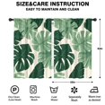 thumbnail image 2 of Blackout Kids Curtains,Tropical Palm Leaves in Hawaii Childrens Insulated Curtains Set Of 2,Bedroom Essentials,Toddler Room Decor 42x63in(106x160cm), 2 of 4