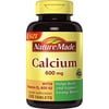 Nature Made Calcium (Carbonate) 600 mg w. D3 400 IU Tablets Mega Size 220 Ct