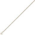 thumbnail image 2 of 9ct Gold Jewelco London Round Belcher Pendant Chain Necklace - 1.5mm, 2 of 4