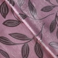 thumbnail image 3 of BNM Leaves Blackout Curtains, Set of 2, 52" x 120", Blush, 3 of 7