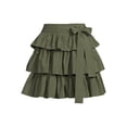 thumbnail image 5 of Time and Tru Women's Mini Skirt, 5 of 5