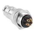 thumbnail image 5 of Unique Bargains Aviation Connector, 16mm 5P GX16F-5 Waterproof Male Wire Panel Power, 5 of 5