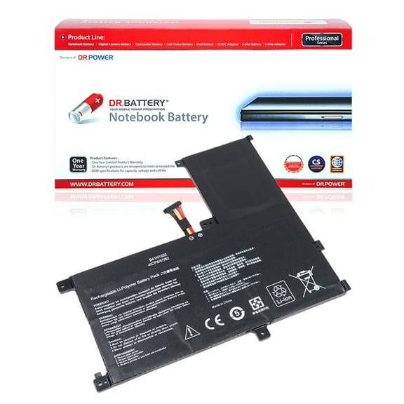 DR. BATTERY - Replacement for Asus Q504UAK / Q534UA / UX560UA / UX560UA-1B / UX560UAK / 0B200-02010100 / 4ICP5 / 57 / 82 / B41N1532
