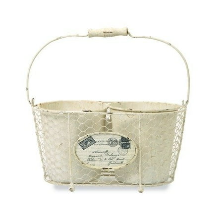 Wildon Home Twin Flower Pots in Wire Basket