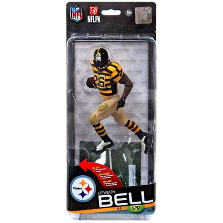 Le'Veon Bell Action Figure Bumblebee Striped Jersey Variant NFL