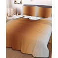 thumbnail image 2 of Quilts Full Size, Dark Brown Grey Ombre Soft Comforter Bedding Set for Bed, Modern Abstract Art Gradient Lightweight Quilted Bedspread with Pillow Cover(2 Pieces) for All Season, 78x90 Inch, 2 of 6