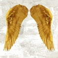 thumbnail image 2 of Joannoo 20x20 Black Ornate Wood Framed with Double Matting Museum Art Print Titled - Angel Wings IV, 2 of 4