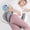Gray - Memory Foam Filling, variant on Chilling Home Pregnancy Pillow, Maternity Pillow for Pregnant Women, Pregnancy Pillows for Sleeping Portable, Pregnancy Wedge Pillow, Body Pillow Support for Back, Belly, Waist, Grey