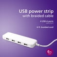 thumbnail image 2 of Estación de carga Power Strip Philips DLK2506/27 24W, 2 of 8