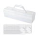 thumbnail image 2 of Almacenamiento de joyas,Caja de almacenamiento de joyería transparente con tapa portátil,Organizador de joyas pequeño Porta cosméticos transparente,Soporte para pendientes,regalo Yuyangstore Almacenamiento de joyas, 2 of 5