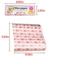 thumbnail image 3 of Clearance Items 50 Sheets Wax Paper – Greaseproof & Waterproof Wrapping Paper for Crafts, DIY Projects, Gift Wrapping, Packaging, Printing, and Decorative Use, 3 of 6