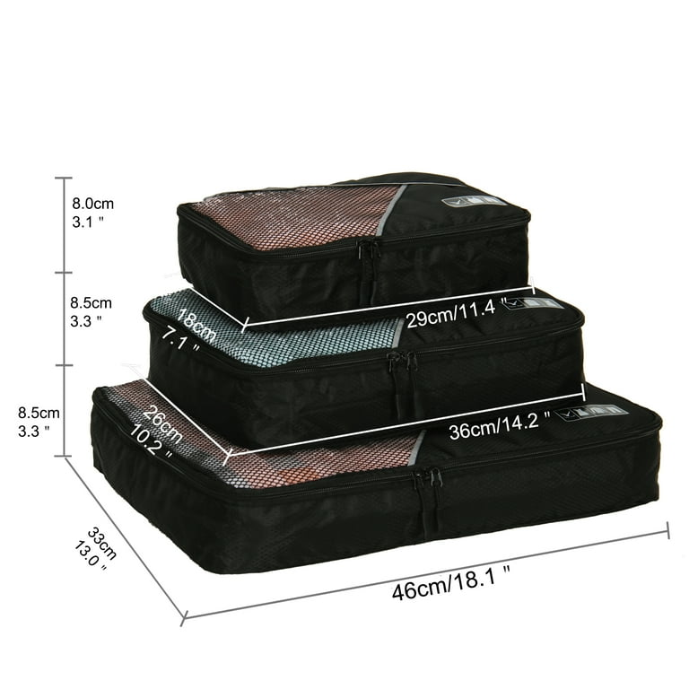 Hynes eagle travel compression packing cubes hotsell