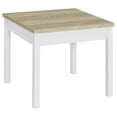 thumbnail image 6 of Stacie 3-piece Coffee Table Set Distressed Pine and White, 6 of 10