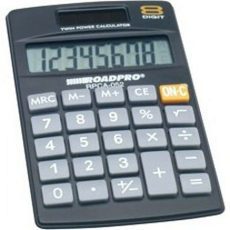Dual Power 8 Digit Calculator