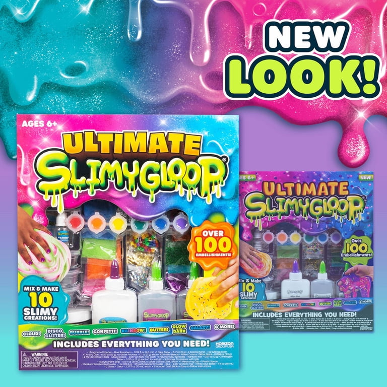 SLIMYGLOOP Ultimate D.I.Y. Slime Kit, Makes 10+ Slimes photo 2