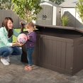 thumbnail image 4 of Lifetime 60089 Boîte de Rangement pour Terrasse, 116 Gallons, 4 of 5