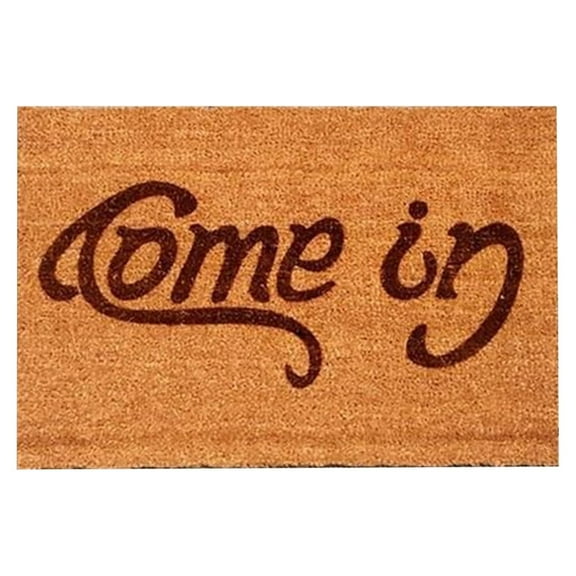 VerPetridure Welcome-Go Away Come In Doormat ndoor Outdoor Floor Mat Non Slip 40x60cm