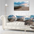 thumbnail image 1 of Designart - Rusty Row Boat on Sand at Sunset - Extra Large Seascape Art Canvas, 1 of 3