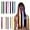 Mixed Colors, variant on Hair Extension Clips 13pcs in 13 Mixed Colors 20 Inch Straight Hair Synthetic Fiber Hairpieces for Party