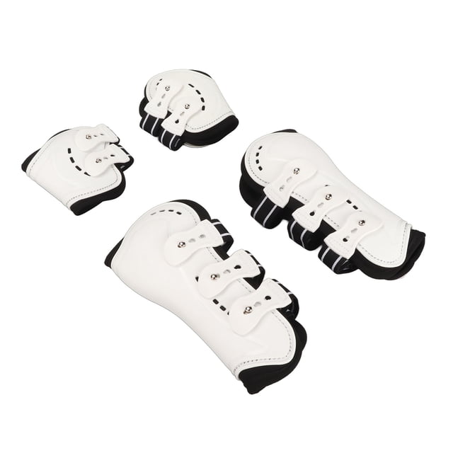 Protectores de tendón delantero para caballos, protectores de tendón delantero para caballos, protectores de tendón para caballos, protectores de tendón para caballos ajustables, materiales de la mej