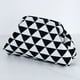 thumbnail image 3 of Monedero Nube Bolso Tejido A Rayas para Mujer Color Contrastante, 3 of 8